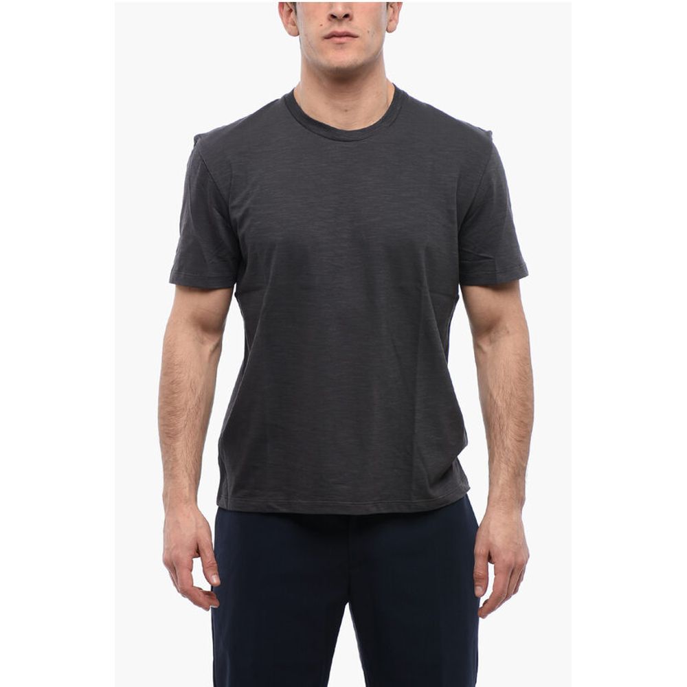 Monochrome YOKE BACK Cotton T-Shirt