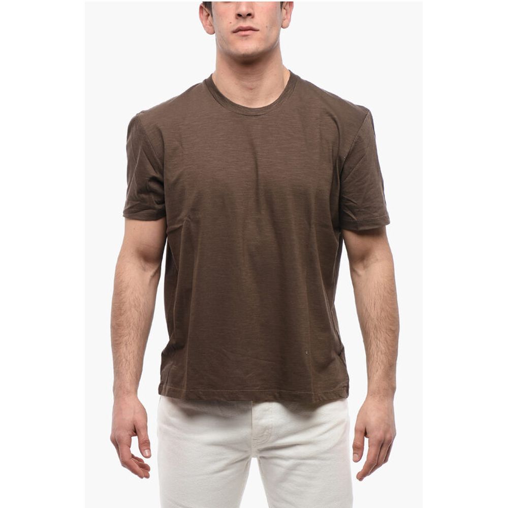 Monochrome YOKE BACK Cotton T-Shirt