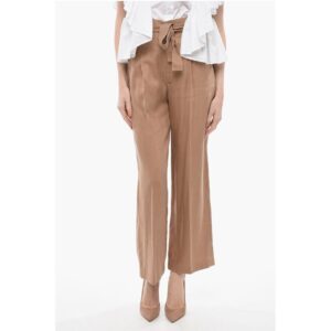Single Pleat FRIDA Pants with Belt