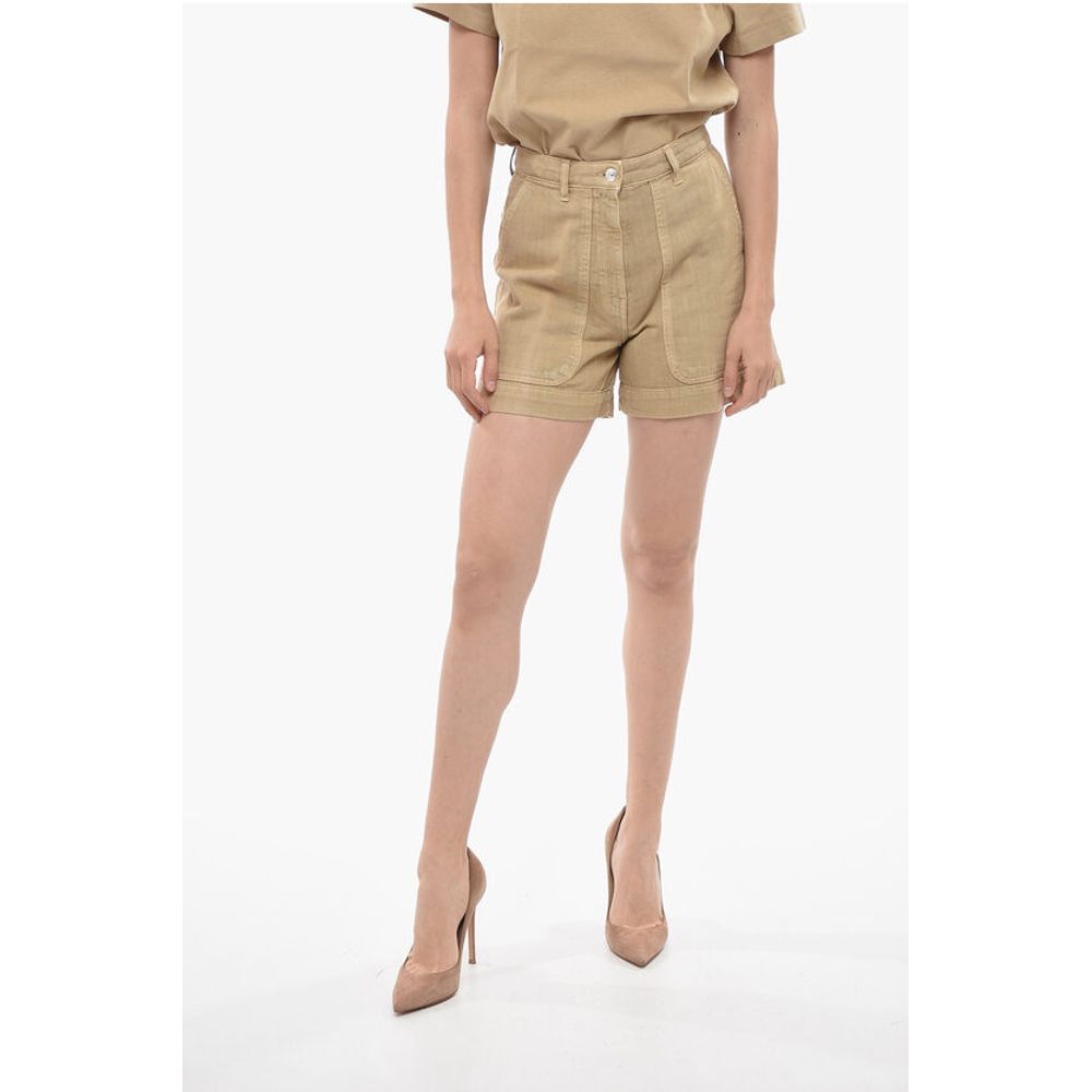 Cotton Twill BICE Shorts with Maxi Pockets