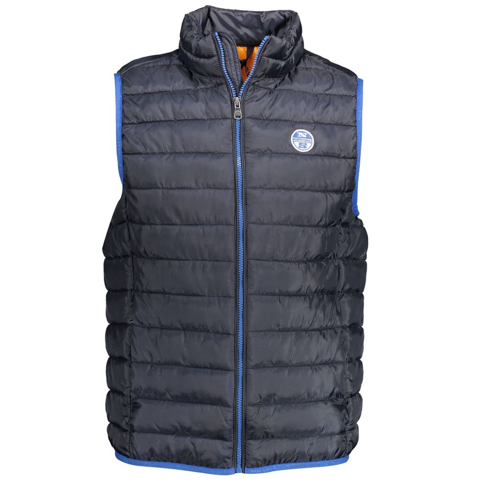 Blue Polyester Jacket