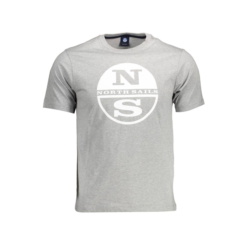 Gray Cotton T-Shirt