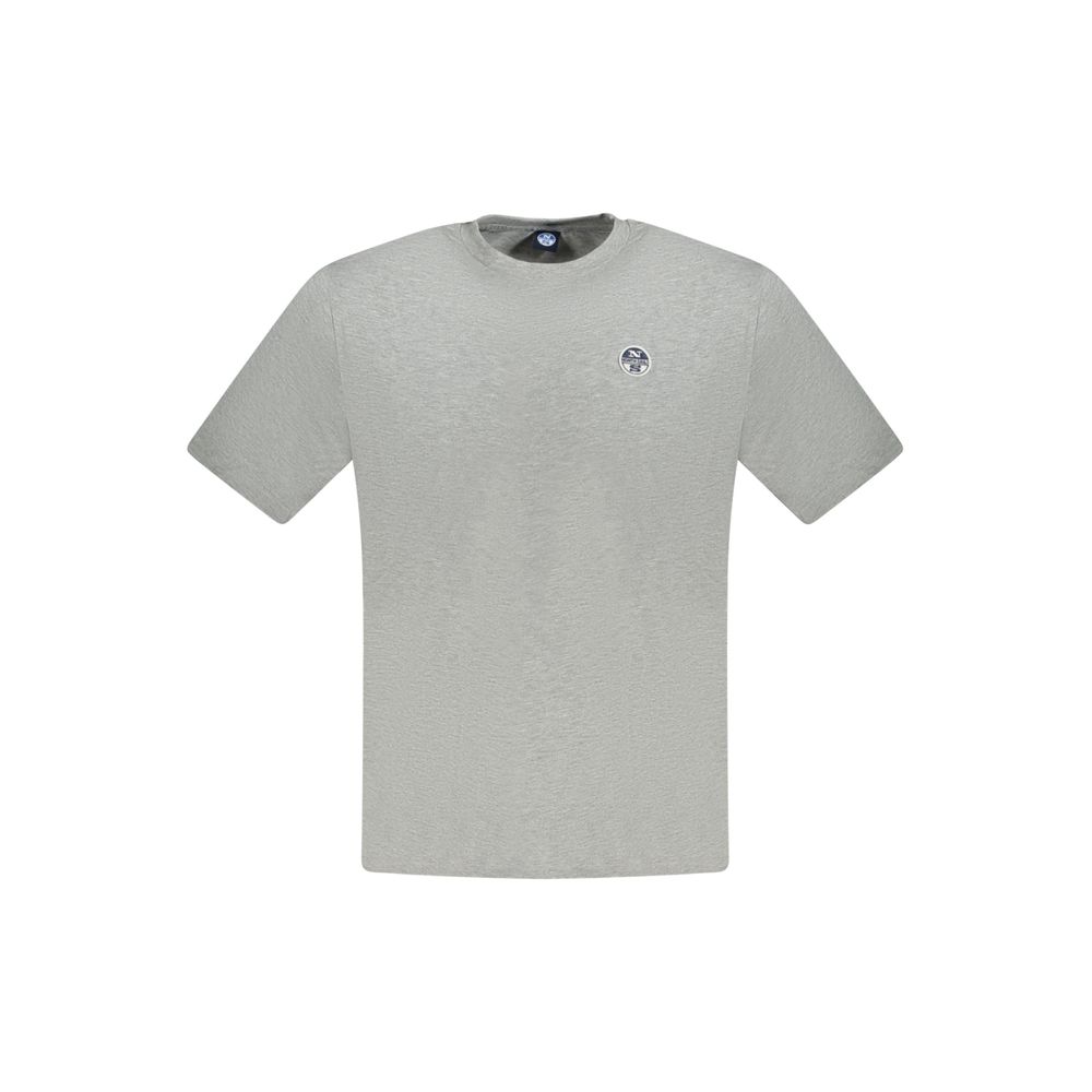 Brown Cotton Men T-Shirt