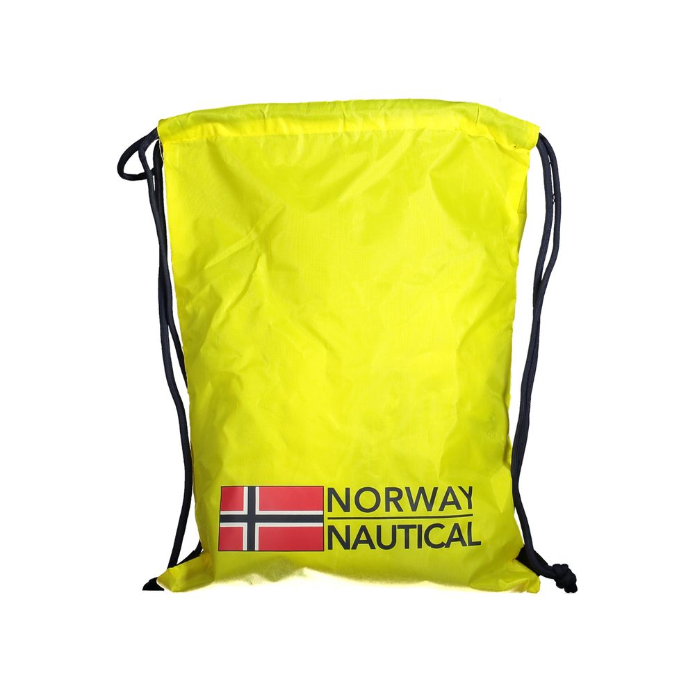 Yellow Polyester Handbag