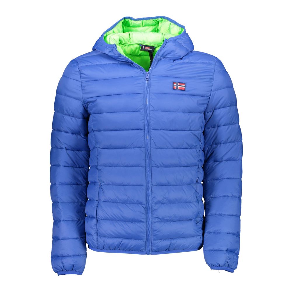 Blue Polyamide Jacket