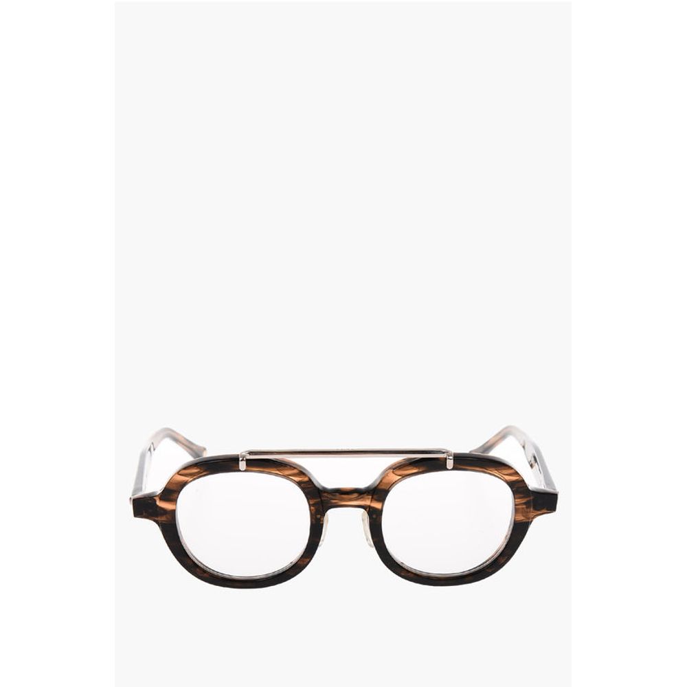 Turtle Printed Rounded Sunglasses