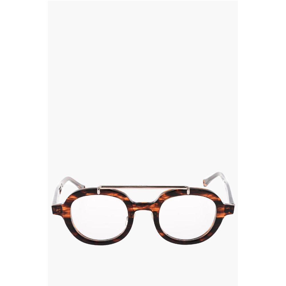 Turtle Printed Rounded Sunglasses