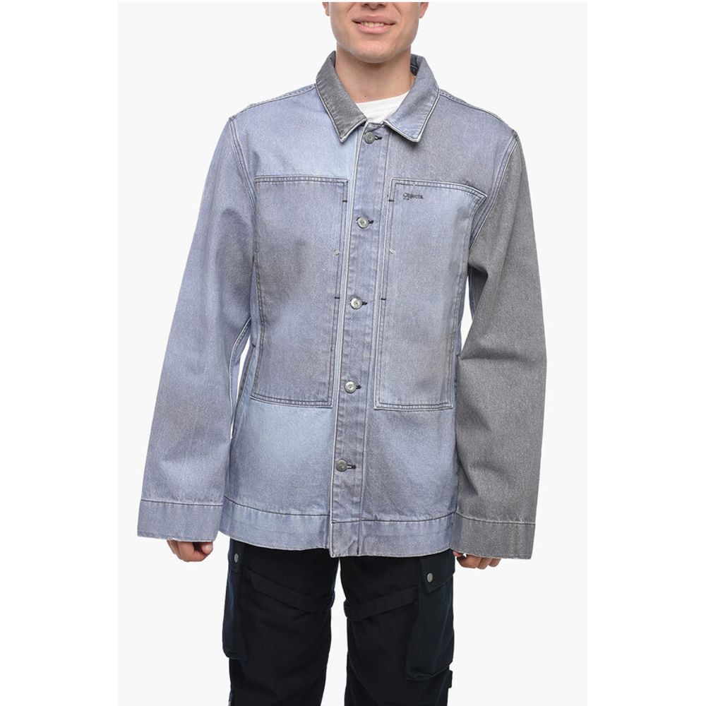 Two-Tone Denim Jacket