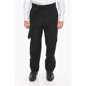 SEASONAL Belted BUCKLE DRY Wool Pants