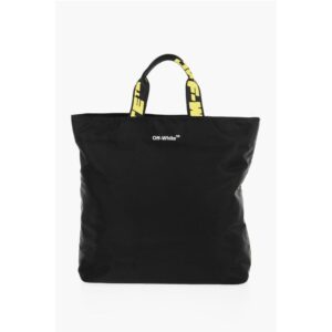 Nylon HARDCORE Tote Bag with Logoed Handles