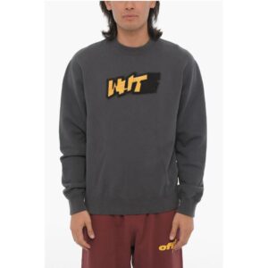 SEASONAL Slim Fit Crew-neck Sweatshirt with Contrasting Deta