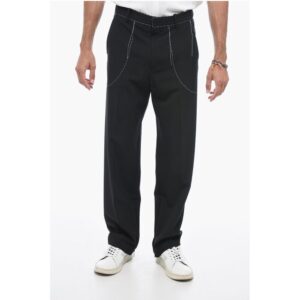 Tailoring Pants with Stitch Detailing