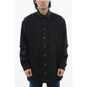 Linen Shirt With Removable Shirt