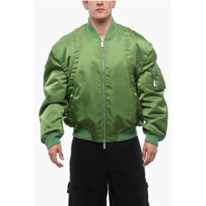 Padded ARROW Bomber Jacket with Removable Sleeves