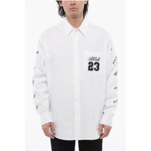Oversize Fit 23 Embroidered Shirt