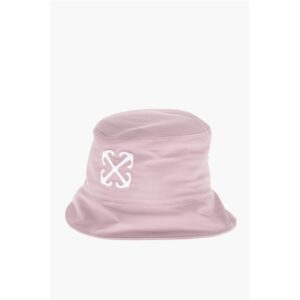 Solid Color Bucket Hat with Embossed Logo