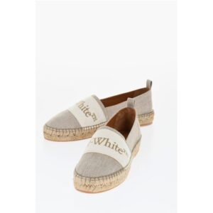 Linen BOOKISH Slip-On Espadrillas