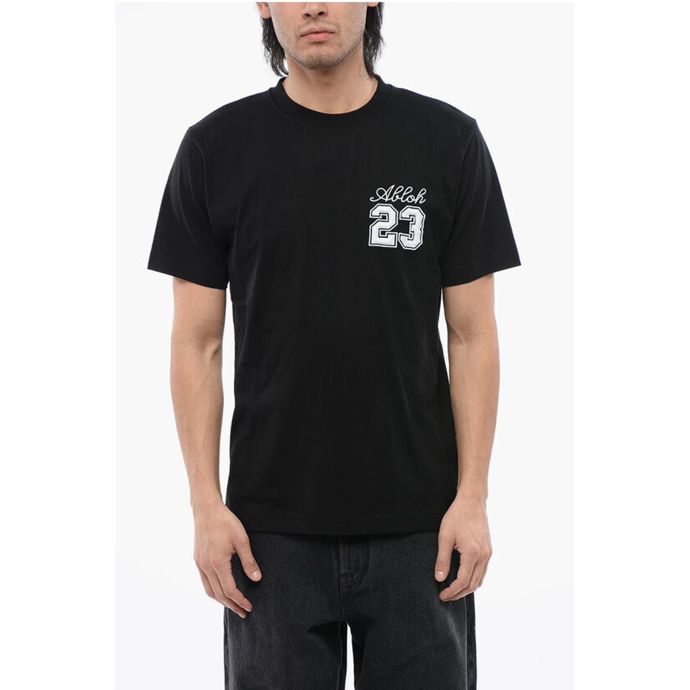 Slim Fit Cotton 23 Crew-neck T-shirt
