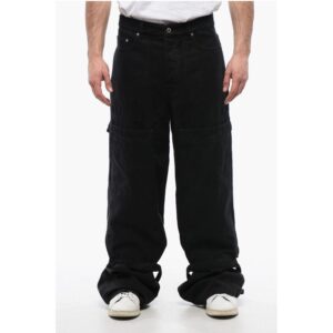 Relaxed Fit GARMDYED CARPENTER Cargo Denims 32cm