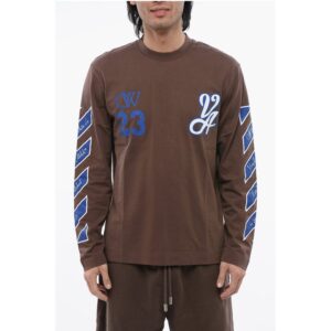 Printed RAIN DRUM Long Sleeved T-shirt