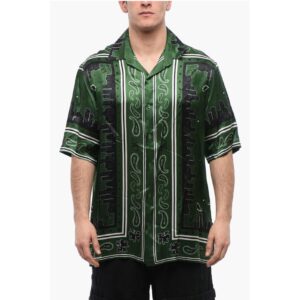 Satin BANDANA Bowling Shirt