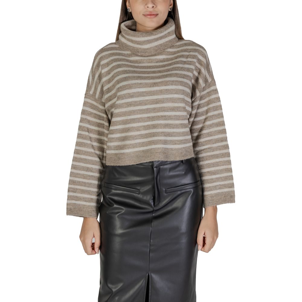 Beige Marabou Sweater