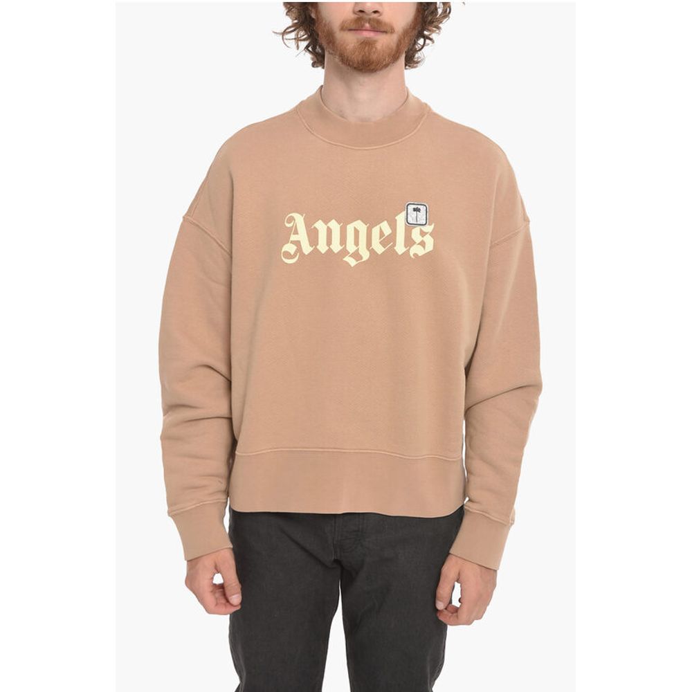 Crew Neck PXP PALM Brushed Cotton Sweatshirt