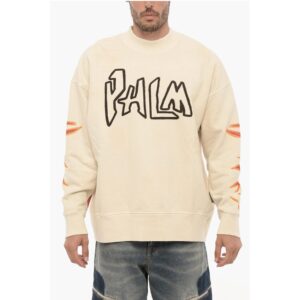 Printed Turtleneck Sweatshirt
