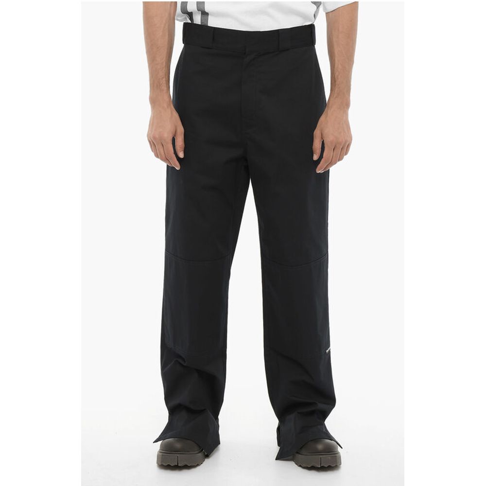 High-Waisted Straight Leg Pants