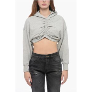 Cotton Cropped Hoodie