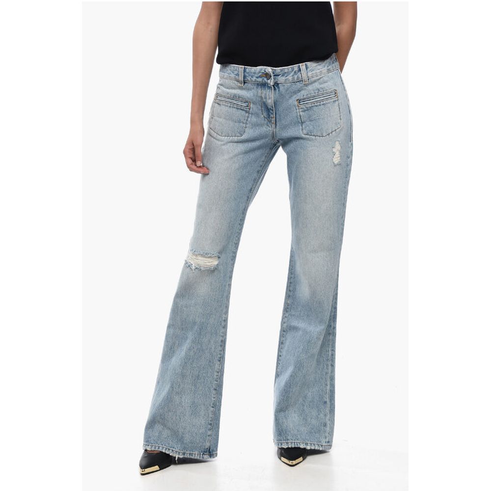 Light Washed Bootcut Fit Denims 29 cm