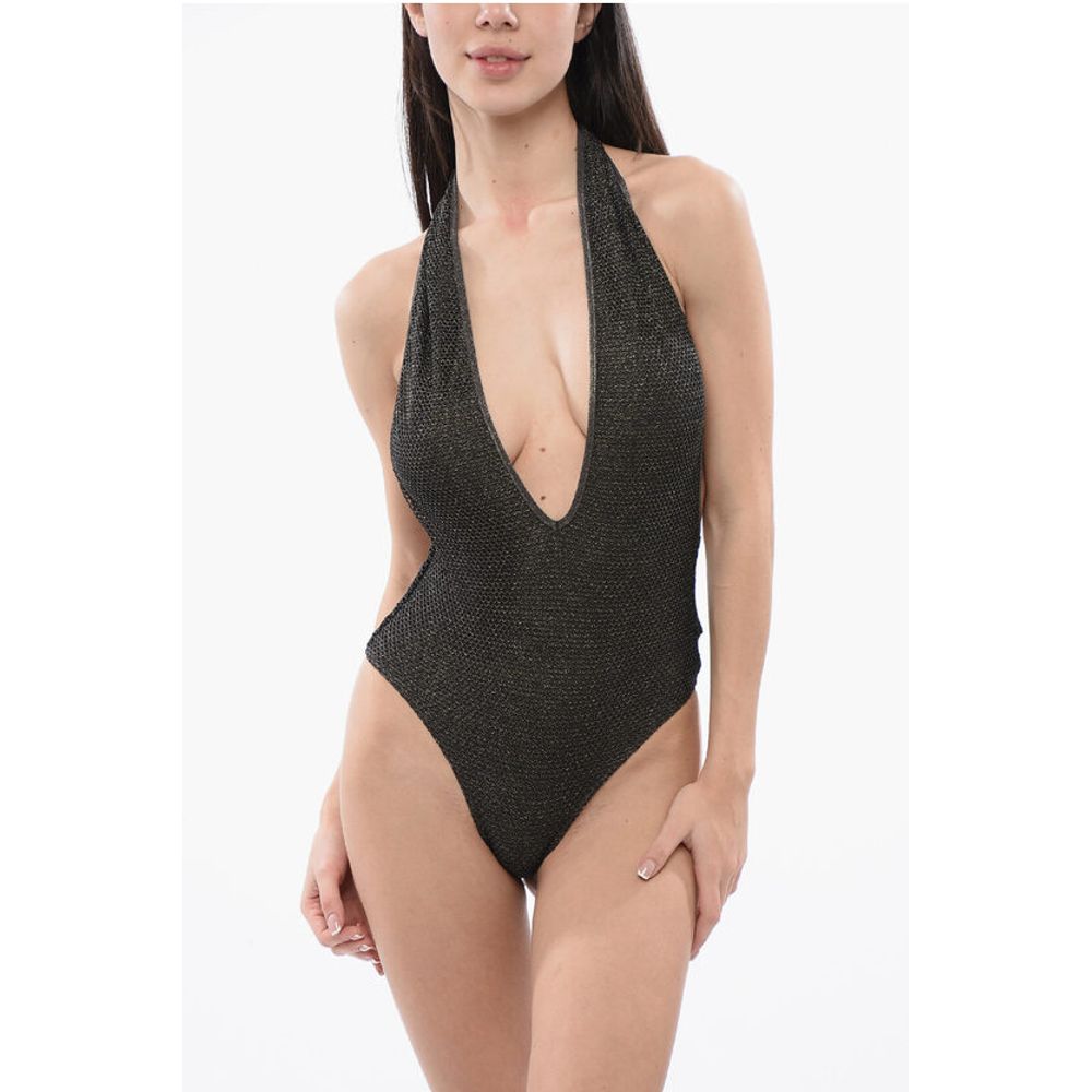 Lurex One-piece Swimsuit