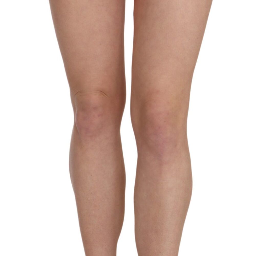 Vibrant Orange Mini Skort with Logo Detail