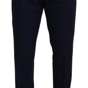 Chic Slim Fit Chinos in Blue