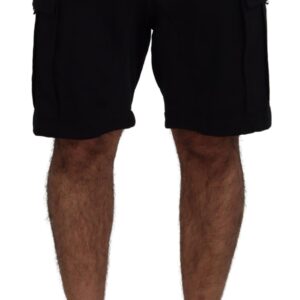 Elevate Your Summer: Classic Black Bermuda Shorts