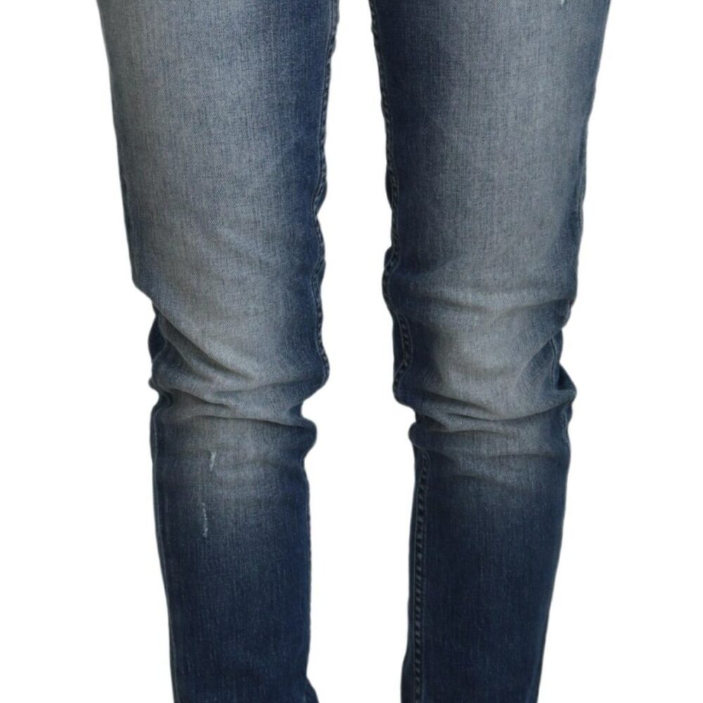 Sleek Skinny Low Waist Denim Jeans