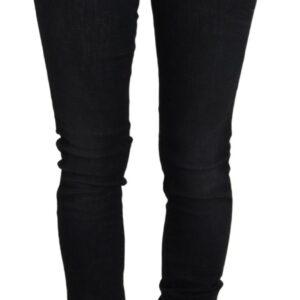 Chic Low Waist Designer Skinny Jeans