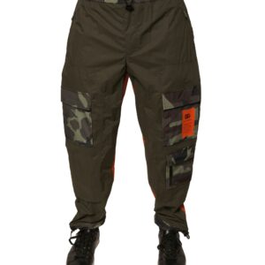 Multicolor Camouflage Jogger Cargo Pants