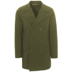 Green Recycled Polyester Men Jacket