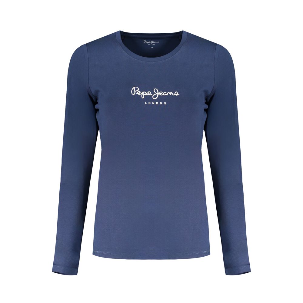 Blue Cotton Tops & T-Shirt