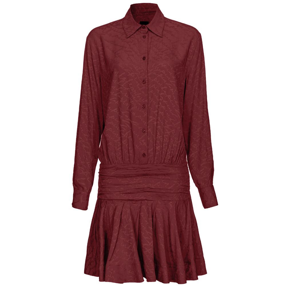 Red Haircalf Dress