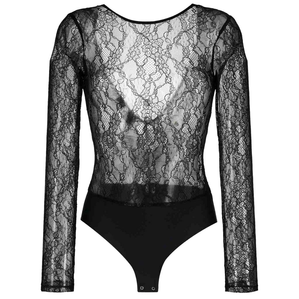 Black Nylon Tops & T-Shirt