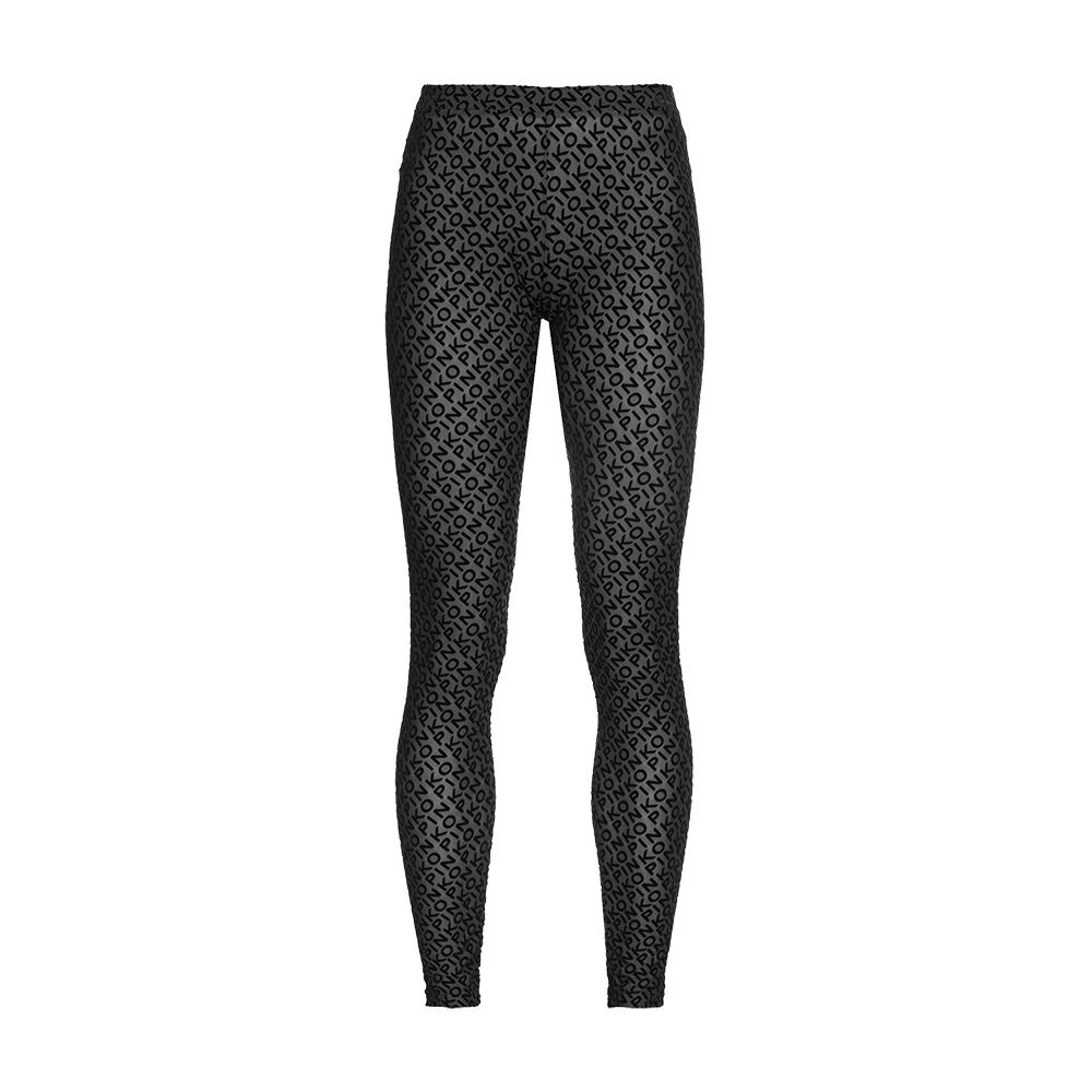 Black Nylon Jeans & Pant