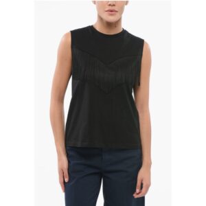 Cotton Top With Fringes