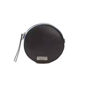 Black Leather Women Crossbody
