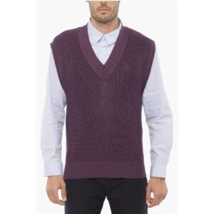 V-Neck Sleeveless Sweater