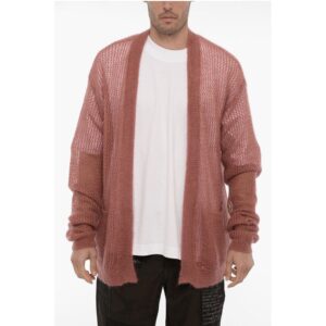 Openwork Mohair and Silk VIVIENNE Cardigan