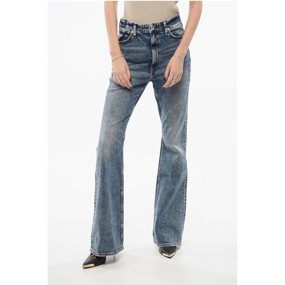 High-waisted CASEY Flared Fit Denims 26cm