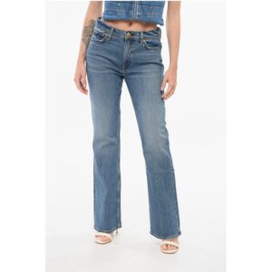 Mid Washed PEYTON Bootcut Denims 22cm
