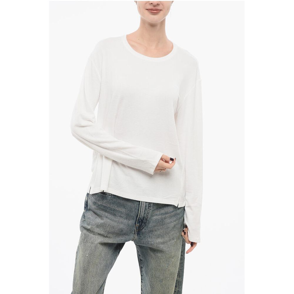 Crew Neck Micro Terry T-Shirt